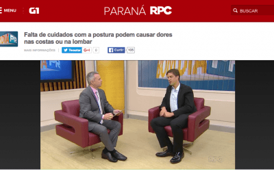 Dr. Emiliano Vialle participa do programa Bom Dia Paraná